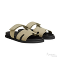 Hermès Chypre Sandals – Vert Mosaique - View 1