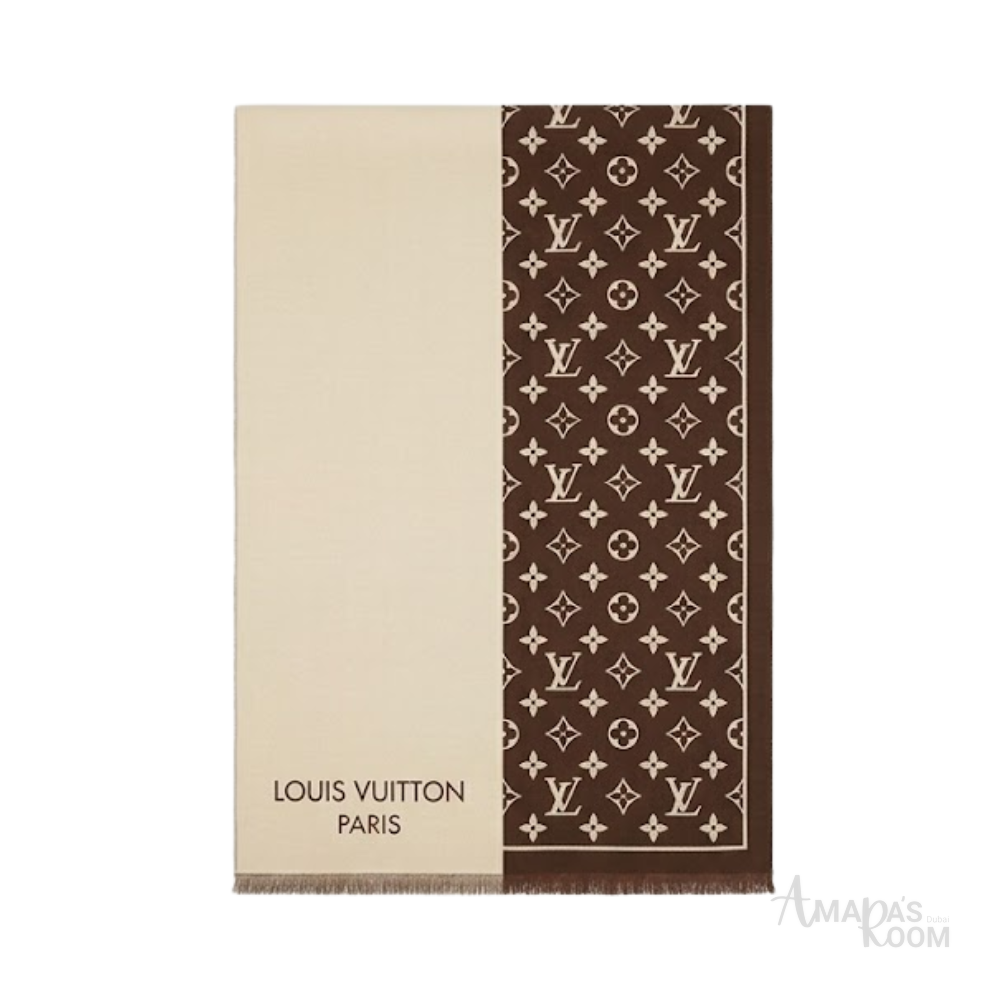 Louis Vuitton | Scarf Split Dark Brown - View 1