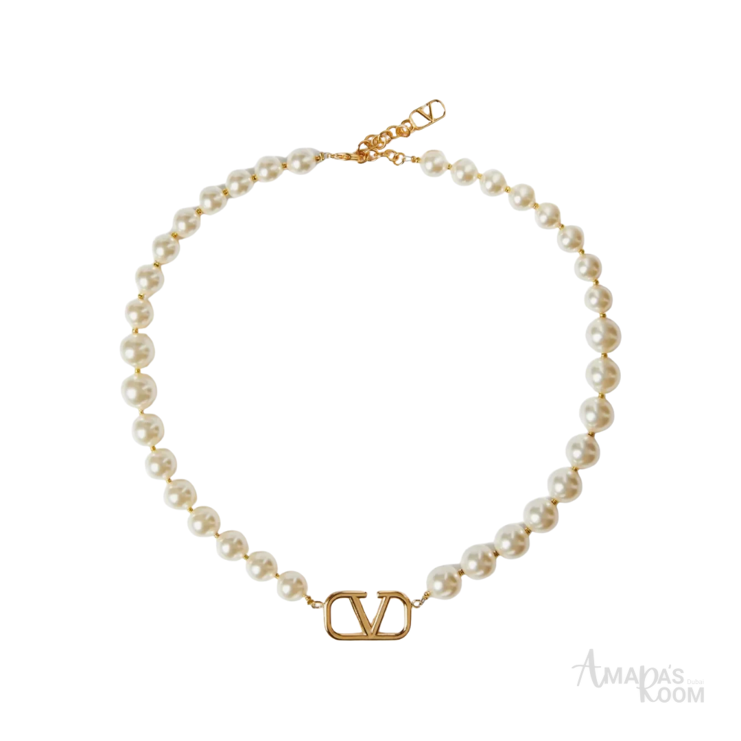 Valentino Jewelry | Vlogo Signature Pearls Set
