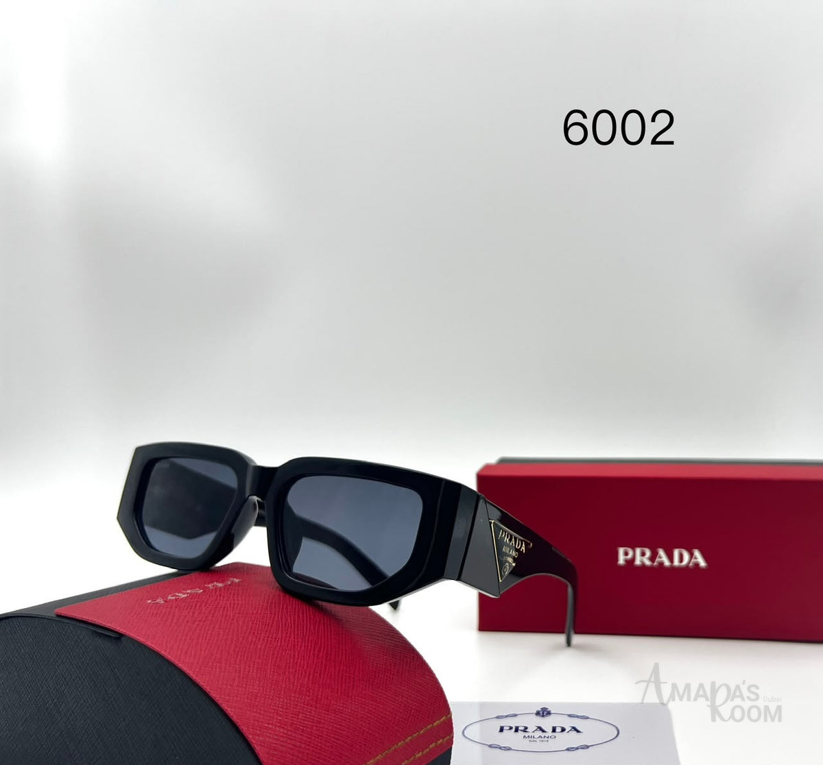 Prada Sunglasses PR 09ZS – Bold Thick Acetate - View 2