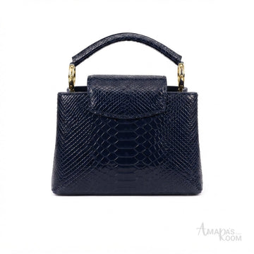 Louis Vuitton Capucines Mini Handbag – Black - View 1