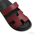 Hermès Chypre Sandals – Rouge H - View 2