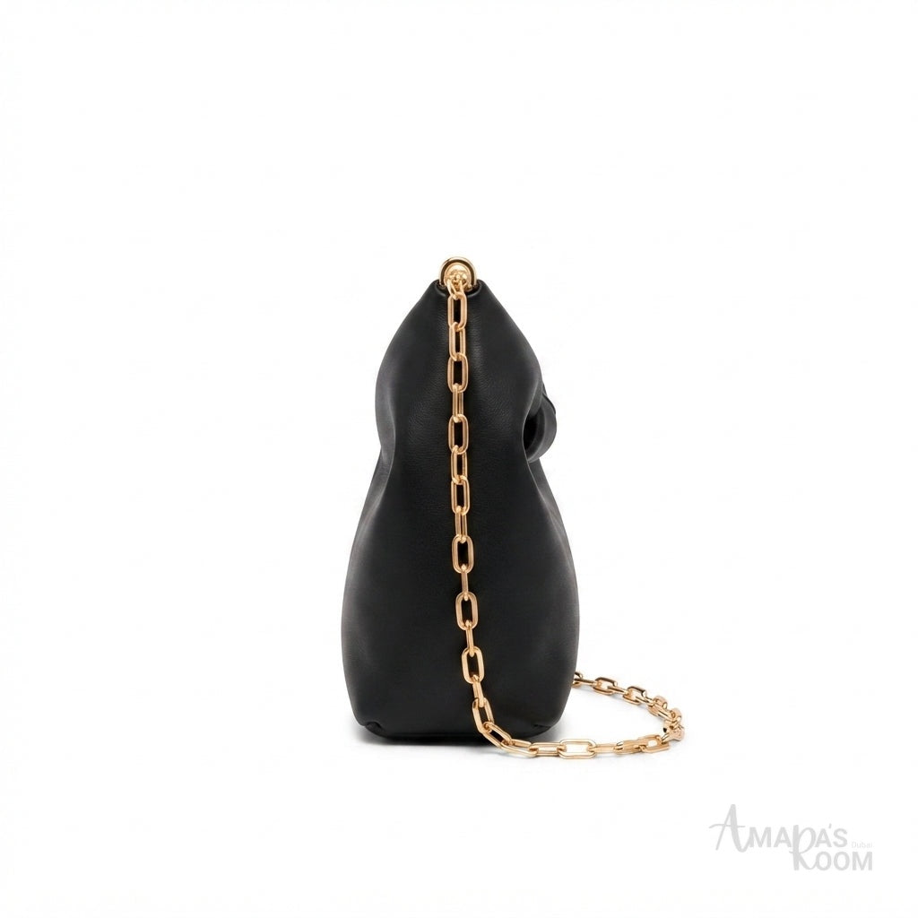 Dior Bow Bag – Black Lambskin - View 4