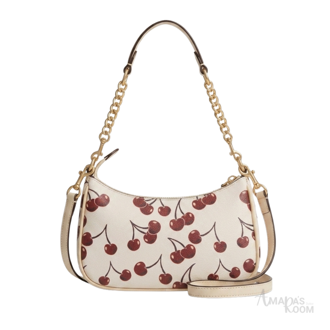 Coach Dedoo Cherry Print Shoulder Bag - View 2