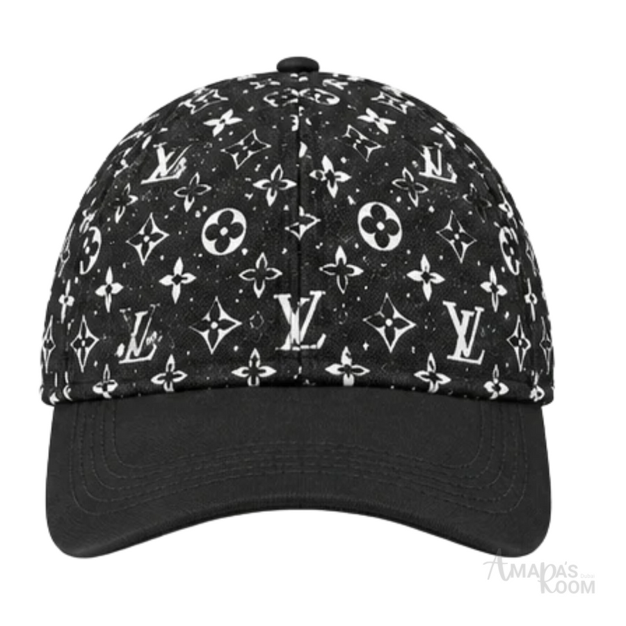 Louis Vuitton Cap | Monogram Baseball Black