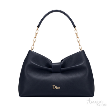 Dior Bow Bag – Navy Blue - View 1