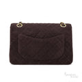 Chanel suede Handbag – Dark Brown - View 5