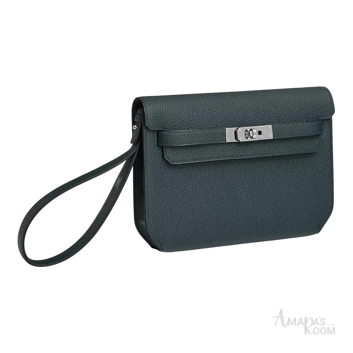 Hermès Depeche 25 Pouch – Bleu Océan - View 2