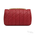 Coach Quilted Tabby Bag – Burgundy - View 4