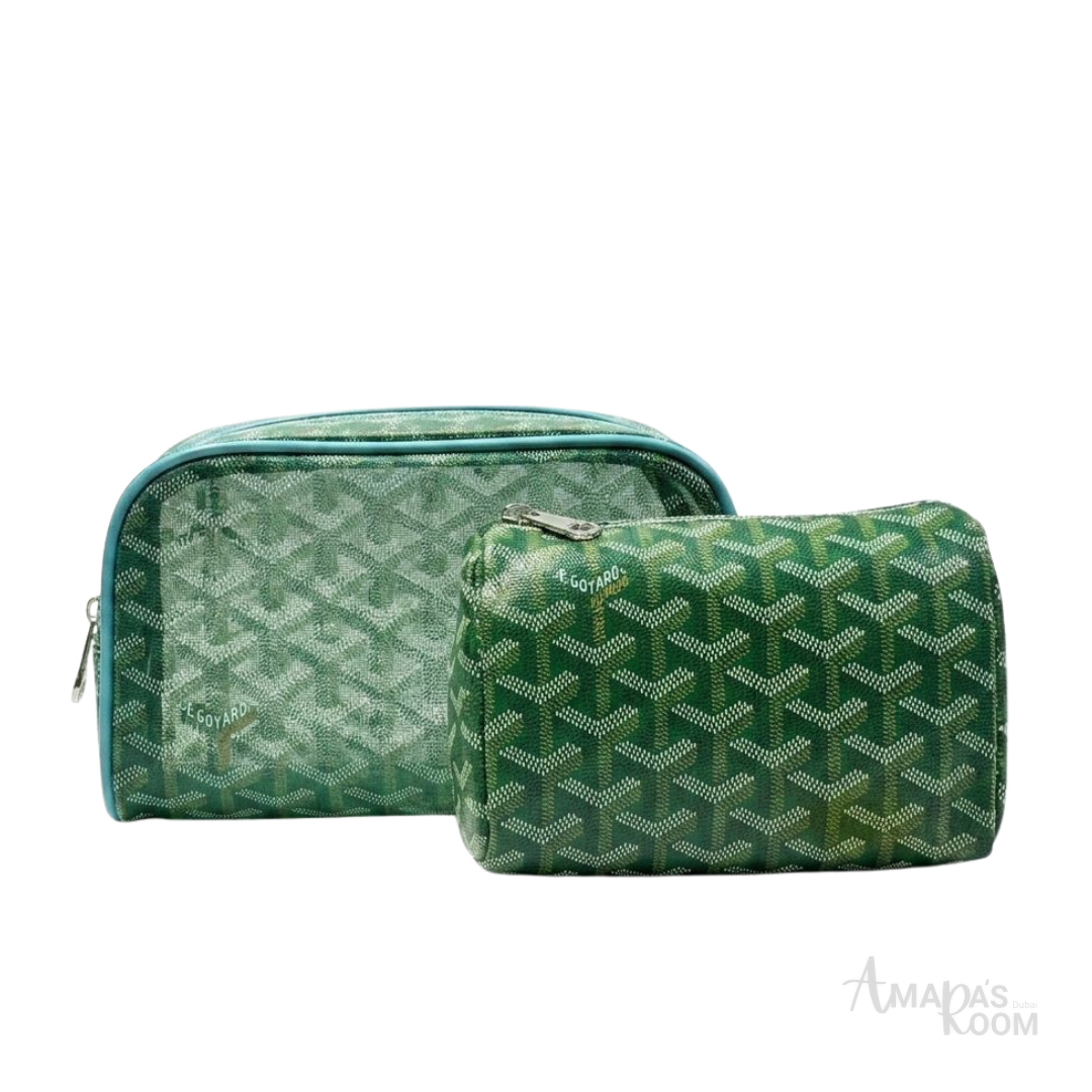 Goyard Toiletry Pouch – Green - View 1