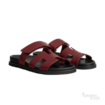 Hermès Chypre Sandals – Rouge H - View 1