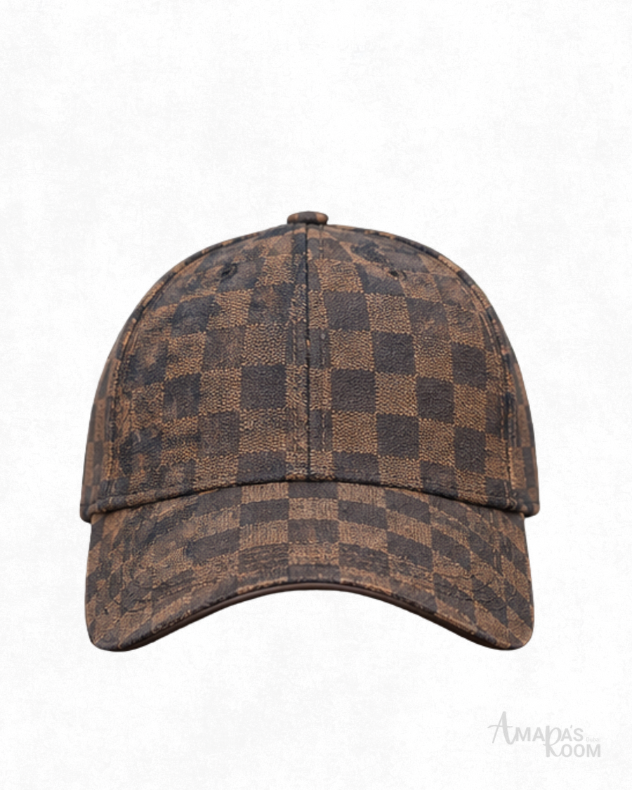 Louis Vuitton Cap | Classic Brown Damier