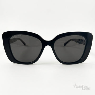 Chanel Sunglasses 5422B – Black Acetate - View 1