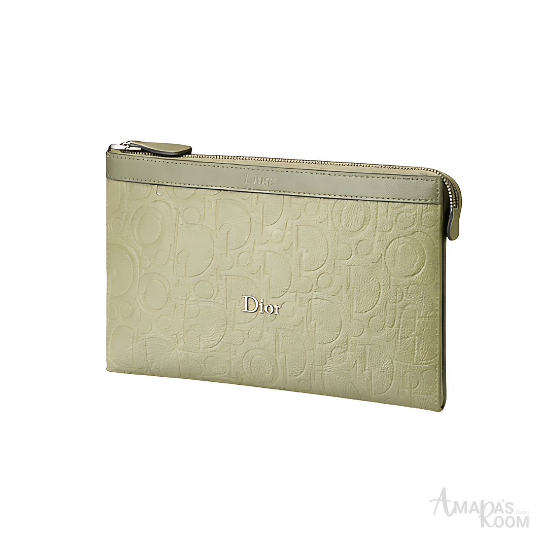 Dior Wallet | A5 Triangle Khaki Gravity Leather - View 1