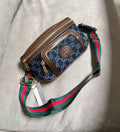 Gucci GG Monogram Bag – Blue & Brown - View 6
