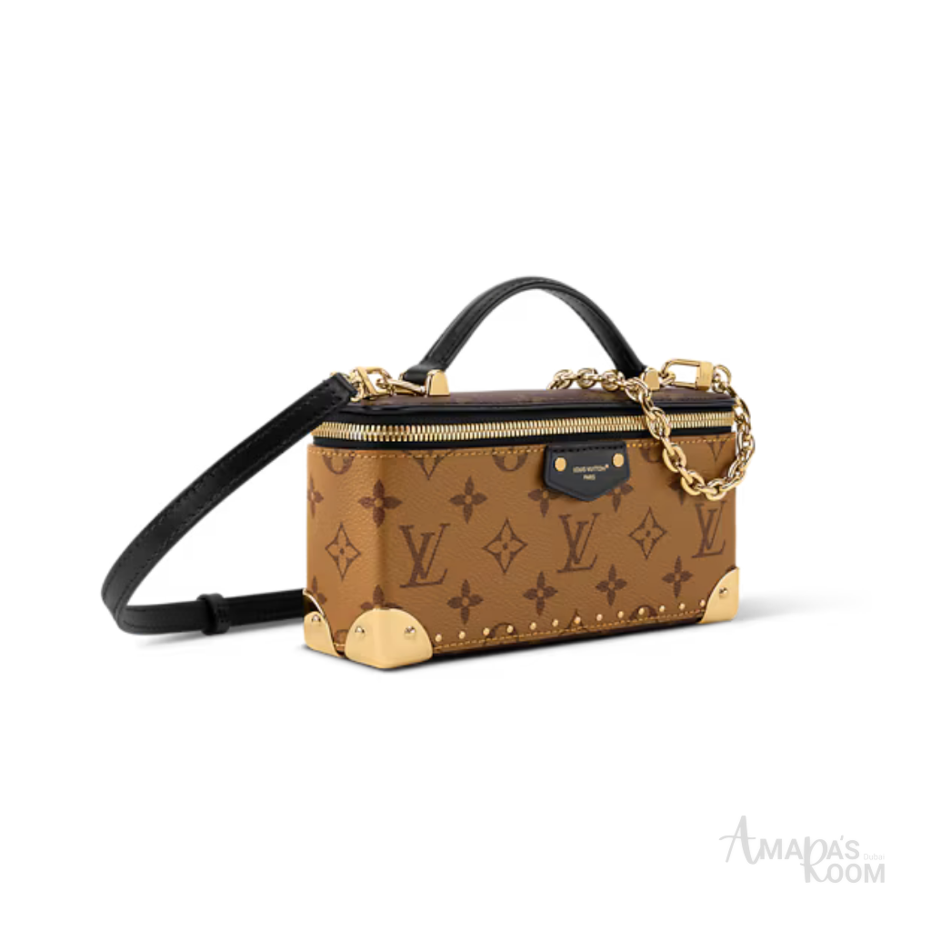 Louis Vuitton Vanity Pouch Trunk – Gold-Tone - View 1