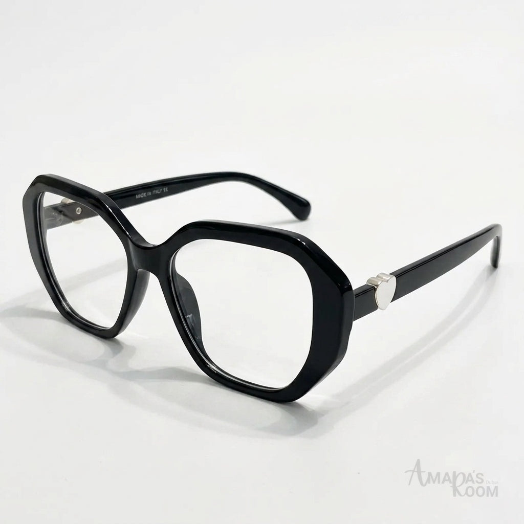 Chanel Sunglasses Geometric-Frame – Bold, Black - View 1