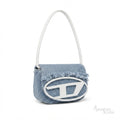 Diesel 1DR Shoulder Bag – Light Blue Denim - View 3
