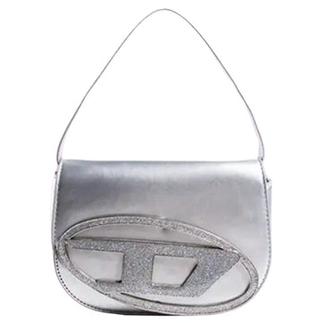 Diesel Bag | 1DR Leather Shoulder Silver