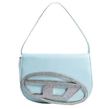 Diesel Bag | 1DR Leather Shoulder Cyan