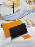 Louis Vuitton Zip-Around Wallet – Black - View 4