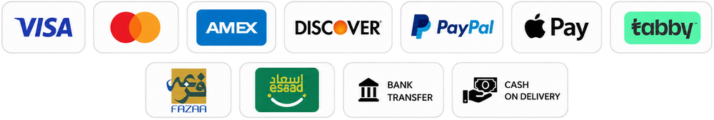 Accepted payment methods