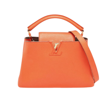 Louis Vuitton Bag | Ćapucines BB Grained Taurillon Orange