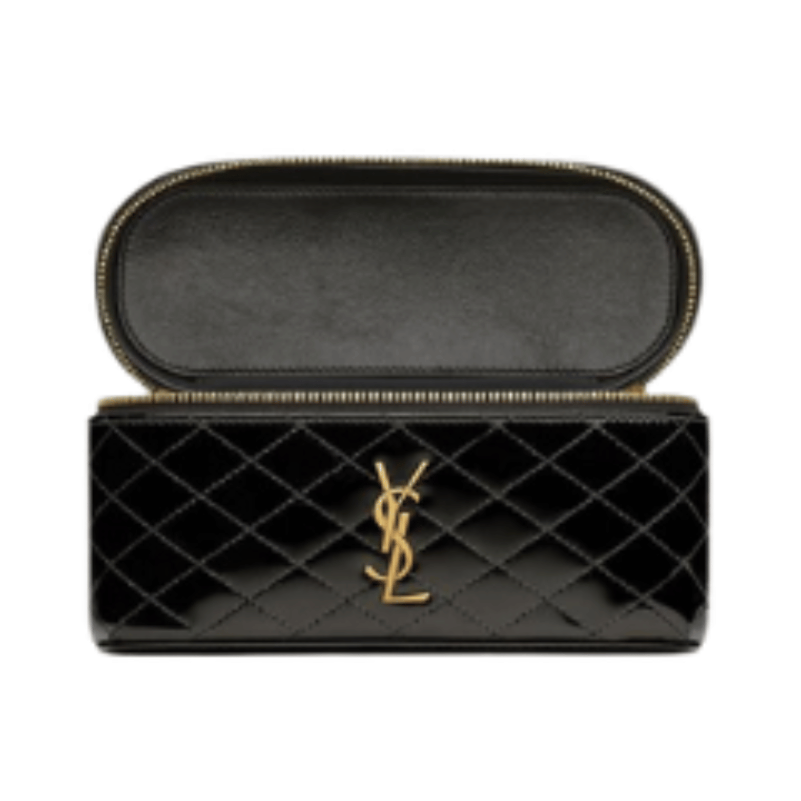 YSL Bag | Gaby Vanity Black Patent Leather
