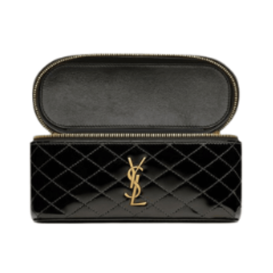 YSL Bag | Gaby Vanity Black Patent Leather