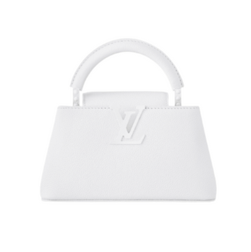 Louis Vuitton Bag | Ćapucines East West Quartz White