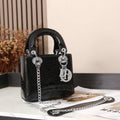 Dior Mini Lady Bag – Black - View 5