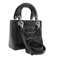 Dior Mini Lady Bag – Black - View 1