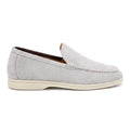 Loro Piana Suede Loafers – Light Grey - View 2