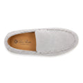 Loro Piana Suede Loafers – Light Grey - View 3