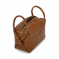 Bottega Veneta Woven Leather Crossbody Camera Bag – Brown - View 3